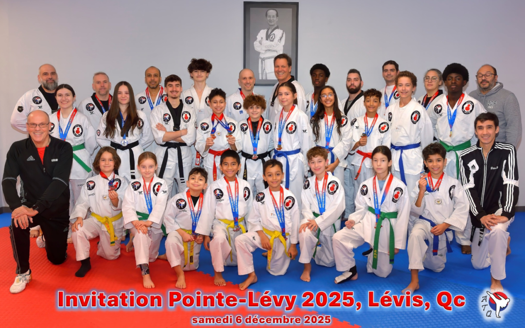Résultat compétition Invitation Pointe-Lévy – 2025
